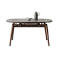 Modern Stone Dining Table 4 Ash Legs Dining Table for Dining Room