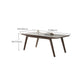 Modern Rectangle Dining Table Sintered Stone Table with Wooden Legs Clearhalo 'Dining Tables & Seating' 'Dining Tables' 'dining_table' 'furn' 'furn_dining_table' 'Furniture' 'Kitchen & Dining Furniture' 6739603