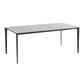 Industrial Style Rectangle Dining Table Sintered Stone Table with Metal Legs for Kitchen Clearhalo 'Dining Tables & Seating' 'Dining Tables' 'dining_table' 'furn' 'furn_dining_table' 'Furniture' 'Kitchen & Dining Furniture' 6739610