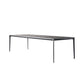 Mid-Century Dining Room Table Rectangle Stone Dinette Table for Home Light Gray Without Chairs Clearhalo 'Dining Tables & Seating' 'Dining Tables' 'dining_table' 'furn' 'furn_dining_table' 'Furniture' 'Kitchen & Dining Furniture' 6739622