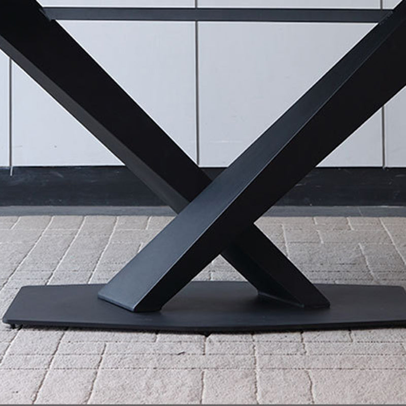 Sintered Stone Dining Room Table Rectangle Dining Table for Kitchen