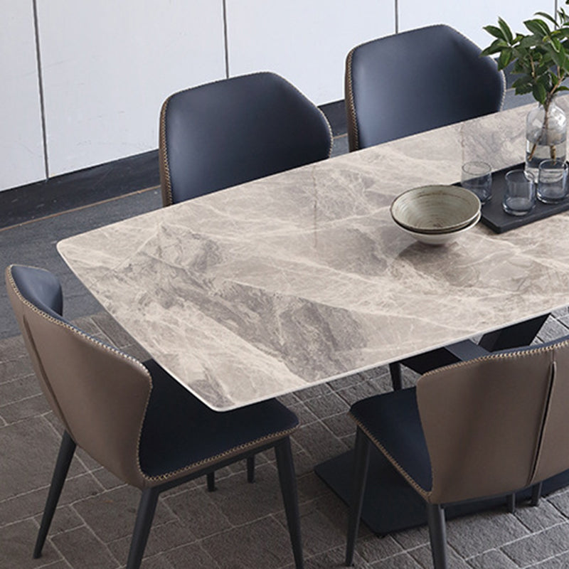 Sintered Stone Dining Room Table Rectangle Dining Table for Kitchen