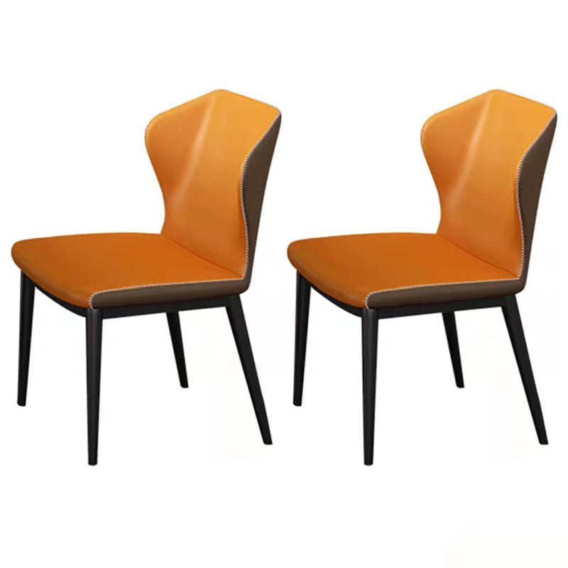 金属フレーム付きホワイトストーンダイナーテーブルセット1/2/5ピースモダンなダイニングセット