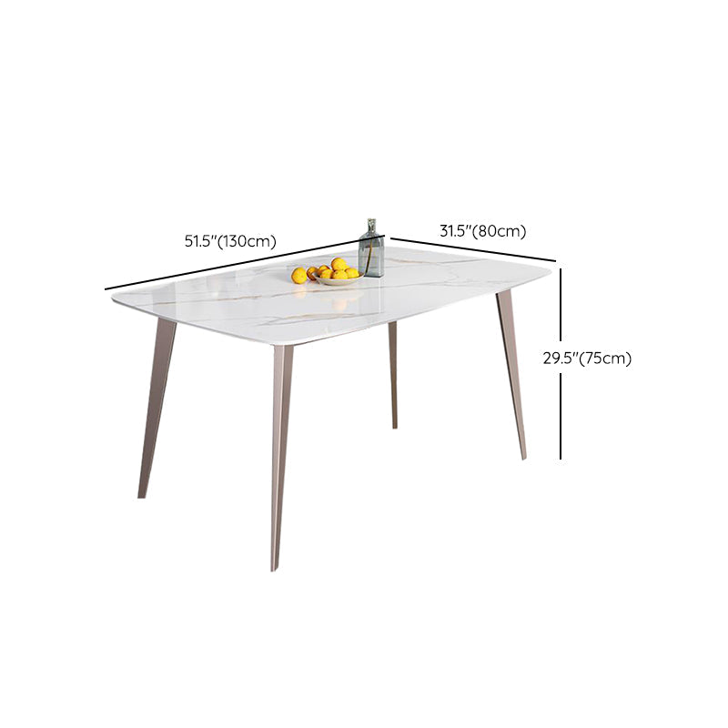 コンテンポラリースタイル1/2/5/7ピースダイニングチェアセットストーン長方形の家具