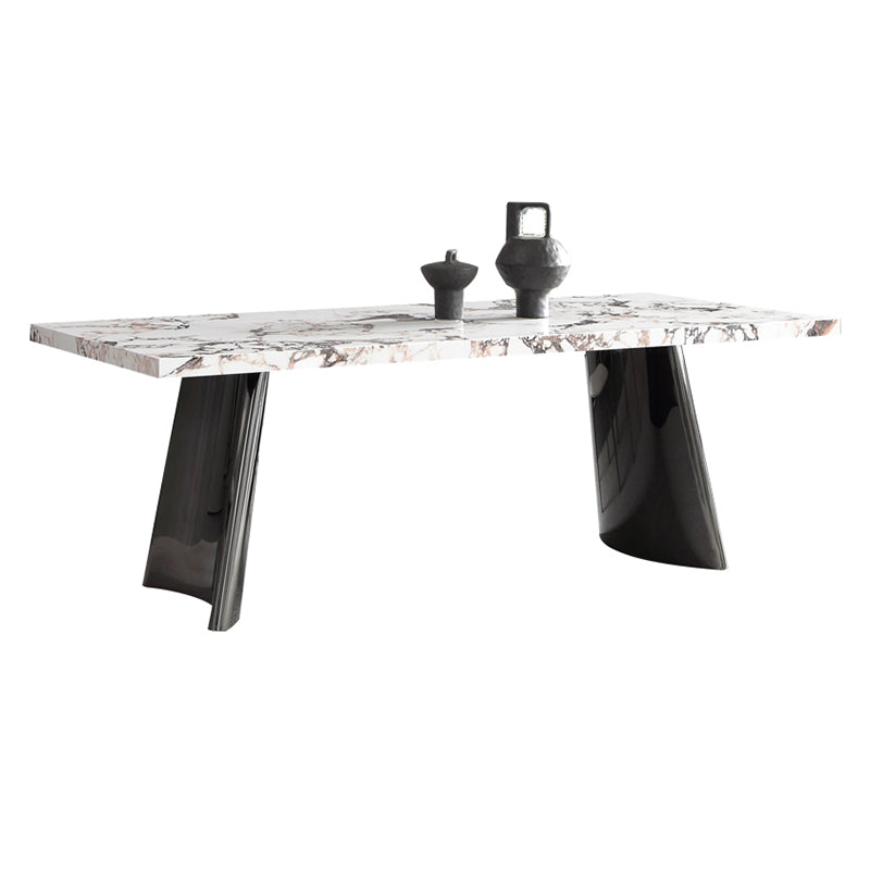 Steen bovenste eettafel set 1/4/5/7 stuks dinette ingesteld voor eetkamer