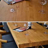 Ensemble de table à manger industrielle en bois en pin 1/2/5 pièces en bois set pour la maison