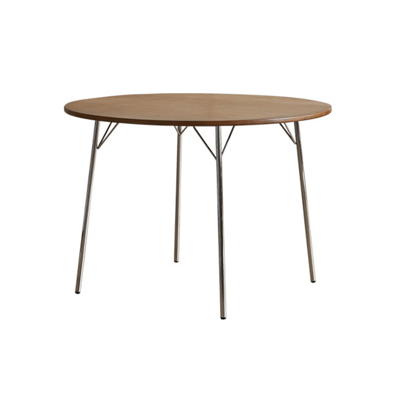 Juego de mesa de comedor moderno de madera de cereza 1/2/4 piezas de comedor marrón set