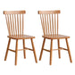 Modern Oak Wood Dining Set 1/2/3/5 stuks Bruine dinette set met stoelen