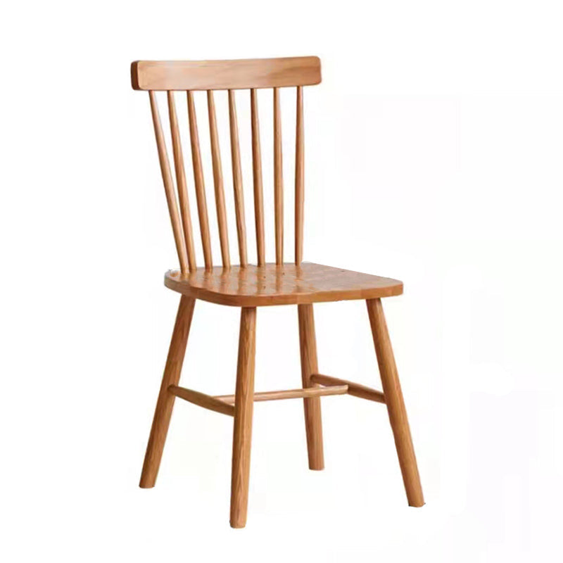 Modern Oak Wood Dining Set 1/2/3/5 stuks Bruine dinette set met stoelen