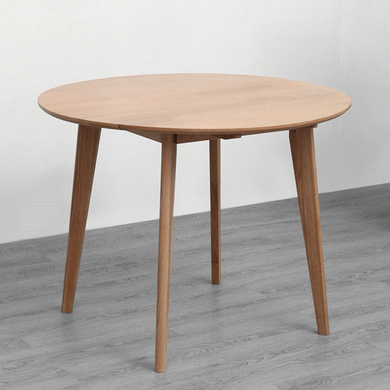 Modern Oak Wood Dining Set 1/2/3/5 stuks Bruine dinette set met stoelen