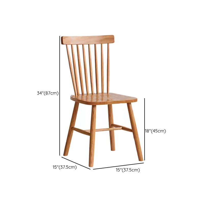 Modern Oak Wood Dining Set 1/2/3/5 stuks Bruine dinette set met stoelen