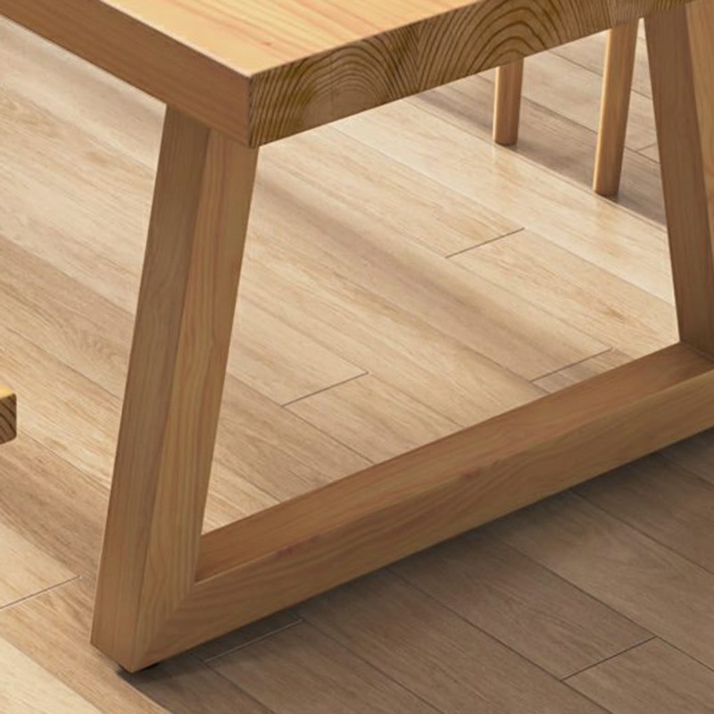 Mobili moderni mobili in legno massiccio 1/2/4/5/7 PCs Set di sala da pranzo in altezza standard