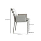Juego de mesa de comedor moderna de piedra, juego de comedor de 1/2/4/5/7 piezas con sillas con respaldo macizo
