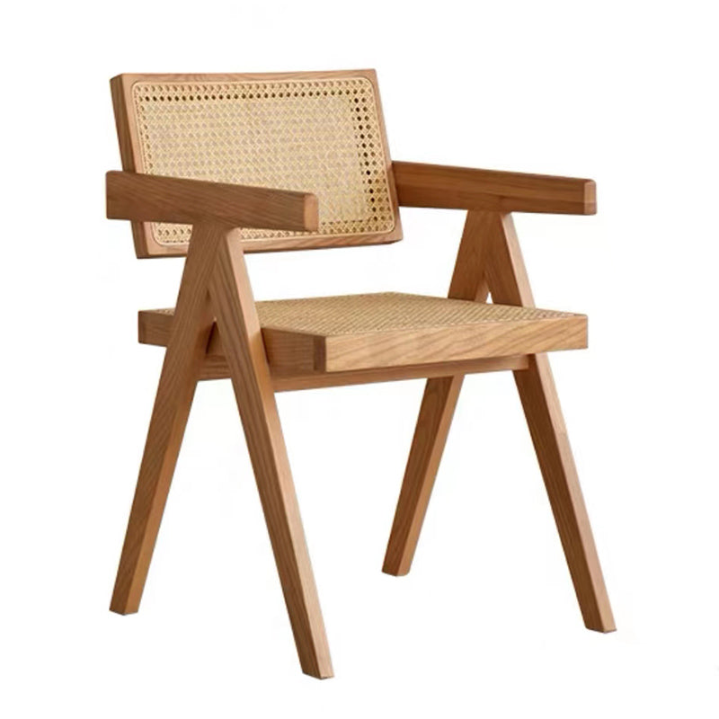 1/2/4/6 PCS Solid Wood Dining Room Set moderne stijl eetgelegenheid met rechthoekige tafel