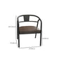 Fixed Industrial Dinette Set 1/5 Pcs Brown Solid Wood Furniture for Home