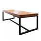 Set tavolo da pranzo rettangolare industriale Set dinette da 1/4/5 pezzi per la casa