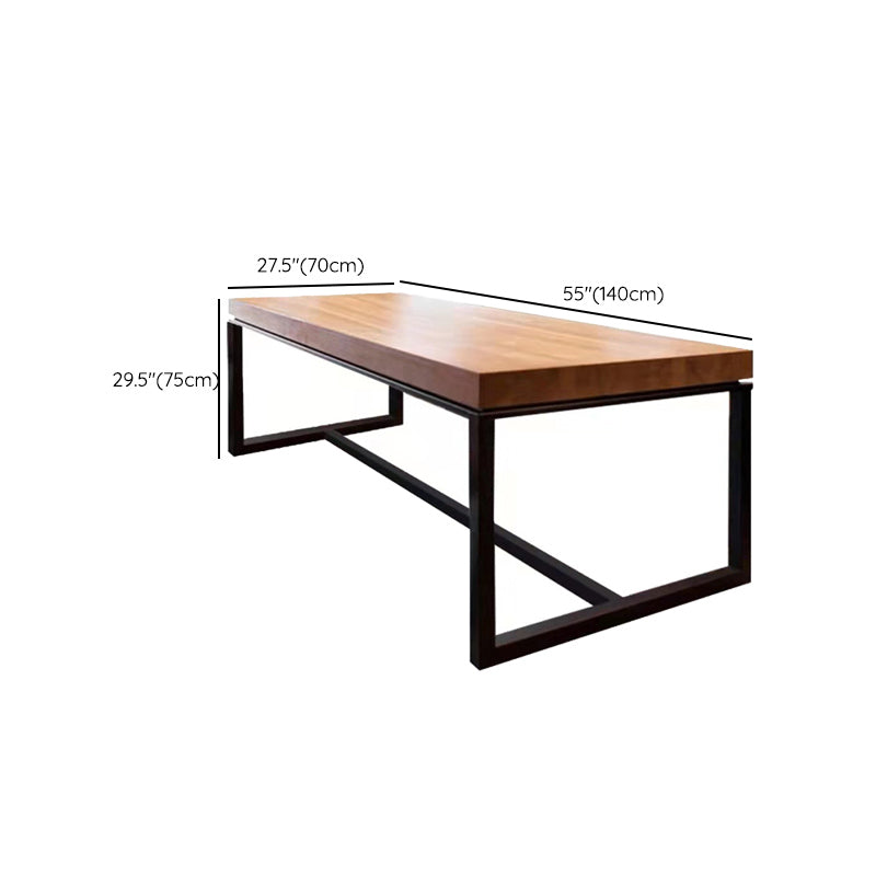 Set tavolo da pranzo rettangolare industriale Set dinette da 1/4/5 pezzi per la casa