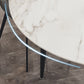 Contemporary Stone Dining Table Kitchen Dinner Table with 4-foot Clearhalo 'Dining Tables & Seating' 'Dining Tables' 'dining_table' 'furn' 'furn_dining_table' 'Furniture' 'Kitchen & Dining Furniture' 6740276