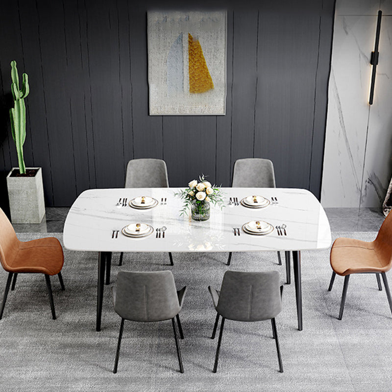 Industriële stijl keuken eetkamer tafel metalen basis eettafel