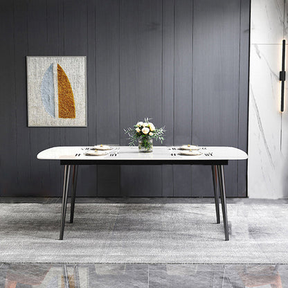 Industriële stijl keuken eetkamer tafel metalen basis eettafel