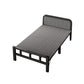 Cadre en métal contemporain lit standard, lit pliable pour chambre à coucher