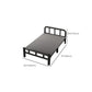 Cadre en métal contemporain lit standard, lit pliable pour chambre à coucher
