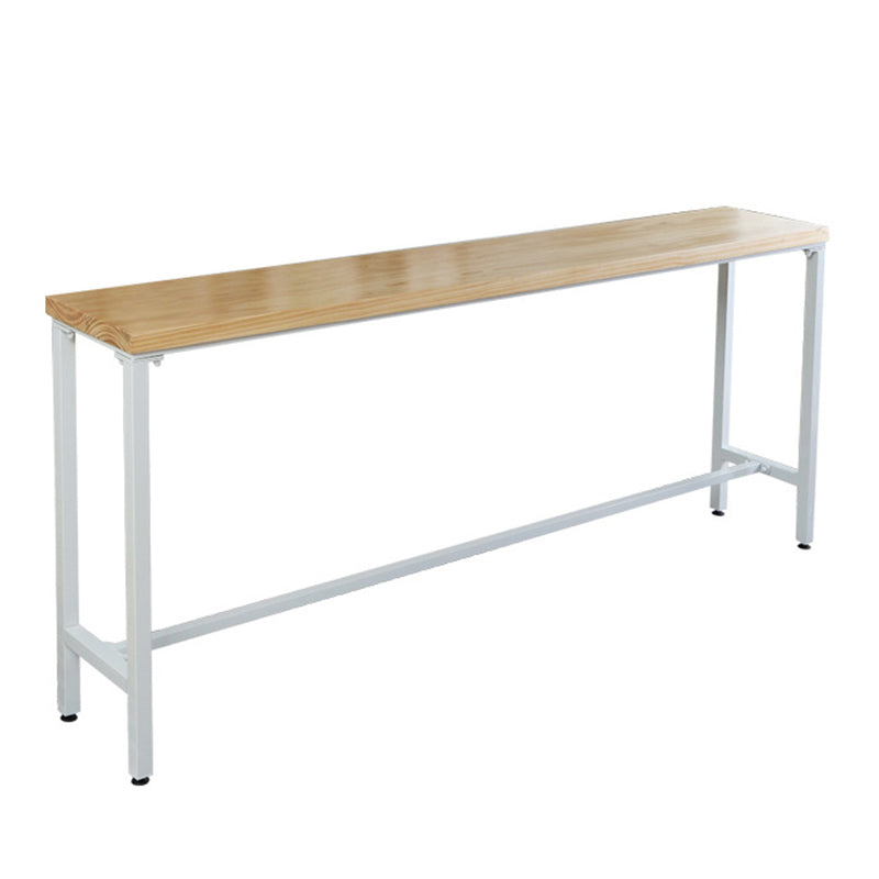 Juego de bares rectángulo contemporáneo 1/4/5/9 piezas de barra de madera maciza juego para comedor