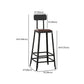 Industrial Bar Table Set 1/4/7/9 Pieces Solid Wood Pub Table Set for Indoor Clearhalo 'Bar Furniture' 'furn' 'furn_home_bar_bar_sets' 'Furniture' 'Home Bars & Bar Sets' 'home_bar_bar_sets' 'Kitchen & Dining Furniture' 6742042