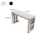 Stone Bar Table Set Modern Style Rectangle 1/2/3 Pieces Bar table with Backless Stools Clearhalo 'Bar Furniture' 'furn' 'furn_home_bar_bar_sets' 'Furniture' 'Home Bars & Bar Sets' 'home_bar_bar_sets' 'Kitchen & Dining Furniture' 6742155