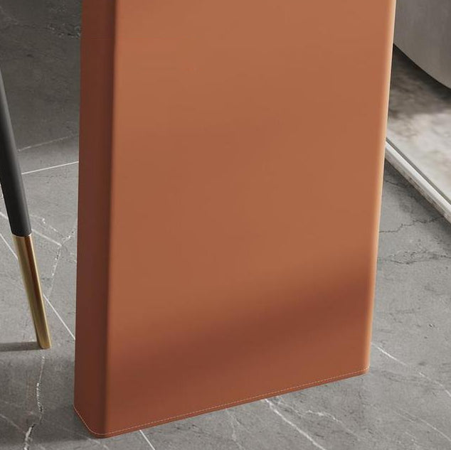 Juego de mesa de bar rectangular de piedra sinterizada de estilo moderno de 1/2/3 piezas para uso doméstico