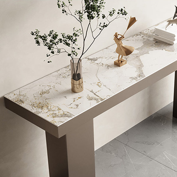 Juego de mesa de Bar Industrial de 1/2/3 piezas, mesa de mostrador de piedra rectangular con taburetes altos