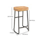Industrial Style Bar Table Set 1/9 Pieces Solid Wood Rectangle Table and Stool Set Clearhalo 'Bar Furniture' 'furn' 'furn_home_bar_bar_sets' 'Furniture' 'Home Bars & Bar Sets' 'home_bar_bar_sets' 'Kitchen & Dining Furniture' 6742237