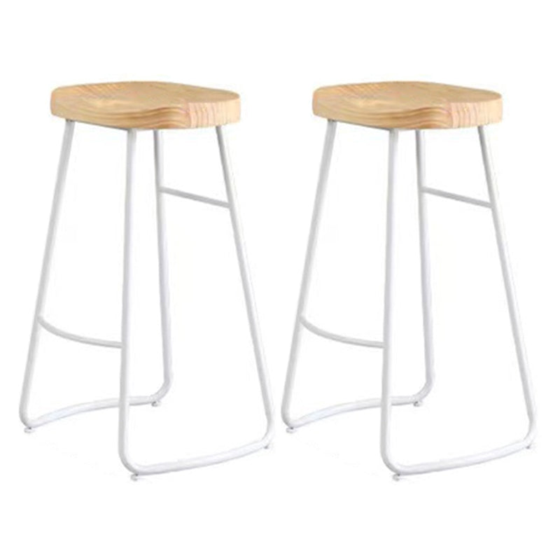 Juego de mesa de Bar de madera maciza, mesa de Bar rectangular moderna de 1/2/5/6 piezas con taburetes sin respaldo