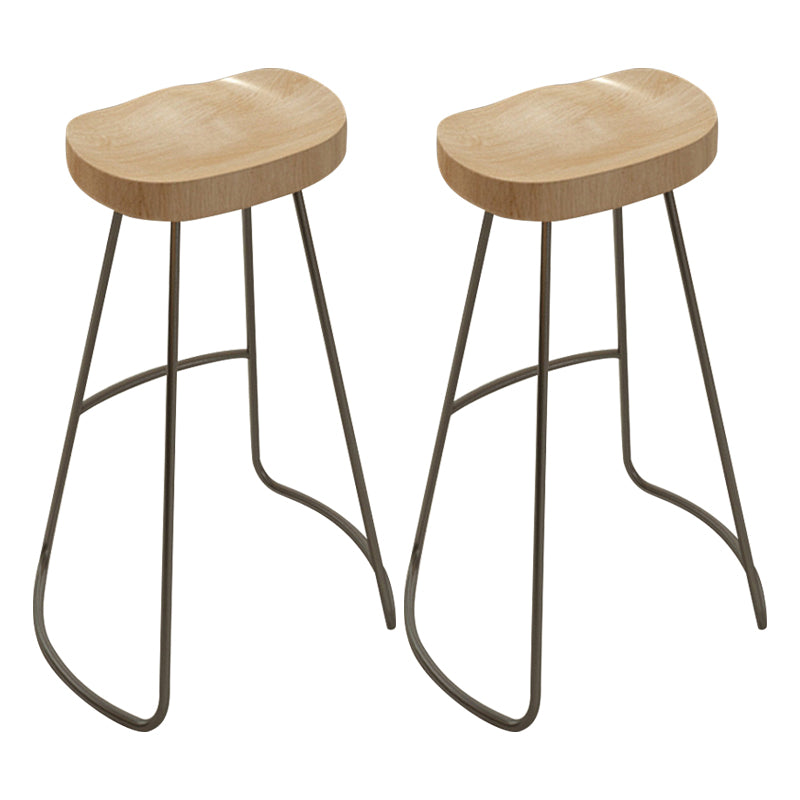 Juego de mesa de Bar de madera maciza, mesa de Bar rectangular moderna de 1/2/5/6 piezas con taburetes sin respaldo