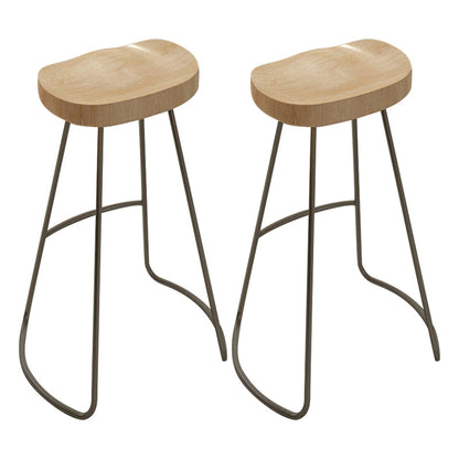 Juego de mesa de Bar de madera maciza, mesa de Bar rectangular moderna de 1/2/5/6 piezas con taburetes sin respaldo