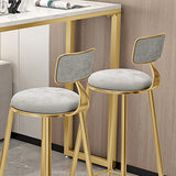 Faux Marble Bistro Set Glam Style 1/3 Pieces Bar Height Pub Set for Indoor