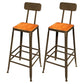 Juego de barra de estilo industrial, juego de comedor de pub de madera maciza de 1/2/3/4/7 piezas para interior