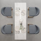 Glam Sintered Stone 1/2/5 Pieces Bar Table Set Rectangle Bar Table with Metal Legs