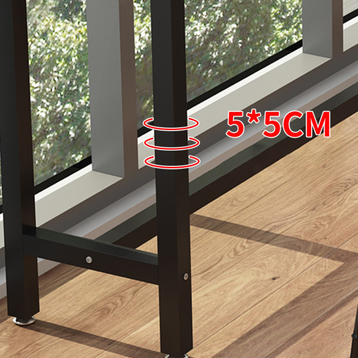 Industrial Wooden 1/2/5 Pieces Bar Table Set Rectangle Bar Table with Metal Legs Clearhalo 'Bar Furniture' 'furn' 'furn_home_bar_bar_sets' 'Furniture' 'Home Bars & Bar Sets' 'home_bar_bar_sets' 'Kitchen & Dining Furniture' 6742422