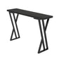 Industrielles 1/5-teiliges Bartisch-Set, rechteckiger Stein-Thekentisch mit hohen Hockern