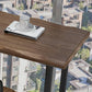 Modern Wooden 1/2/3 Pieces Bar Table Set Rectangle Bar Table with Metal Leg Clearhalo 'Bar Furniture' 'furn' 'furn_home_bar_bar_sets' 'Furniture' 'Home Bars & Bar Sets' 'home_bar_bar_sets' 'Kitchen & Dining Furniture' 6742521