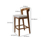 Industrial 1/4/5 Pieces Bar Table Set Pine Wood Counter Table with High Stools