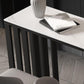 Modern Style Sintered Stone 1/2/4 Pieces Bar Table Set Rectangle Bar Table for Home Use Clearhalo 'Bar Furniture' 'furn' 'furn_home_bar_bar_sets' 'Furniture' 'Home Bars & Bar Sets' 'home_bar_bar_sets' 'Kitchen & Dining Furniture' 6742559