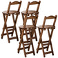 Folding Barstools Contemporary Armless Bar Stools with Swivel