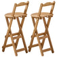 Folding Barstools Contemporary Armless Bar Stools with Swivel