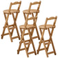 Folding Barstools Contemporary Armless Bar Stools with Swivel