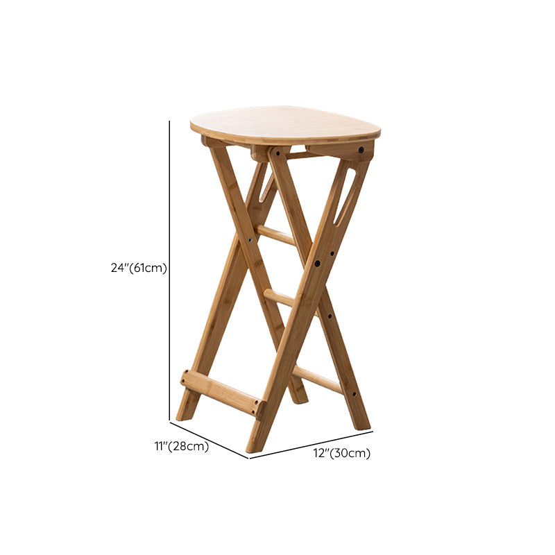Folding Barstools Contemporary Armless Bar Stools with Swivel