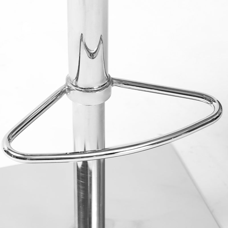 Tabourets de comptoir réglables en hauteur Tabouret de bar en métal et simili cuir