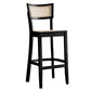 Solid Wood Bar and Counter Stool Armless Counter Height Stools