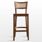 Solid Wood Bar and Counter Stool Armless Counter Height Stools